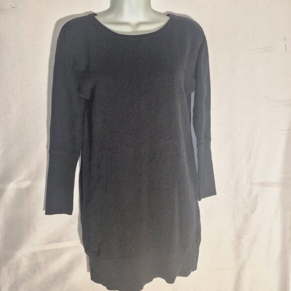 GAP stylish Black sweater dress/ long top in size xs - Picture 8 of 14